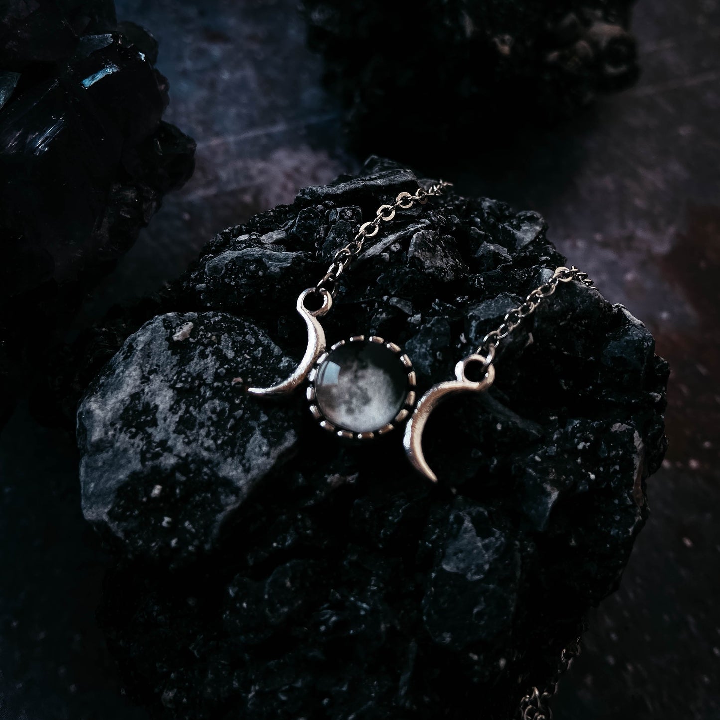 CLEARANCE My Moon Crescent Petite Pendant