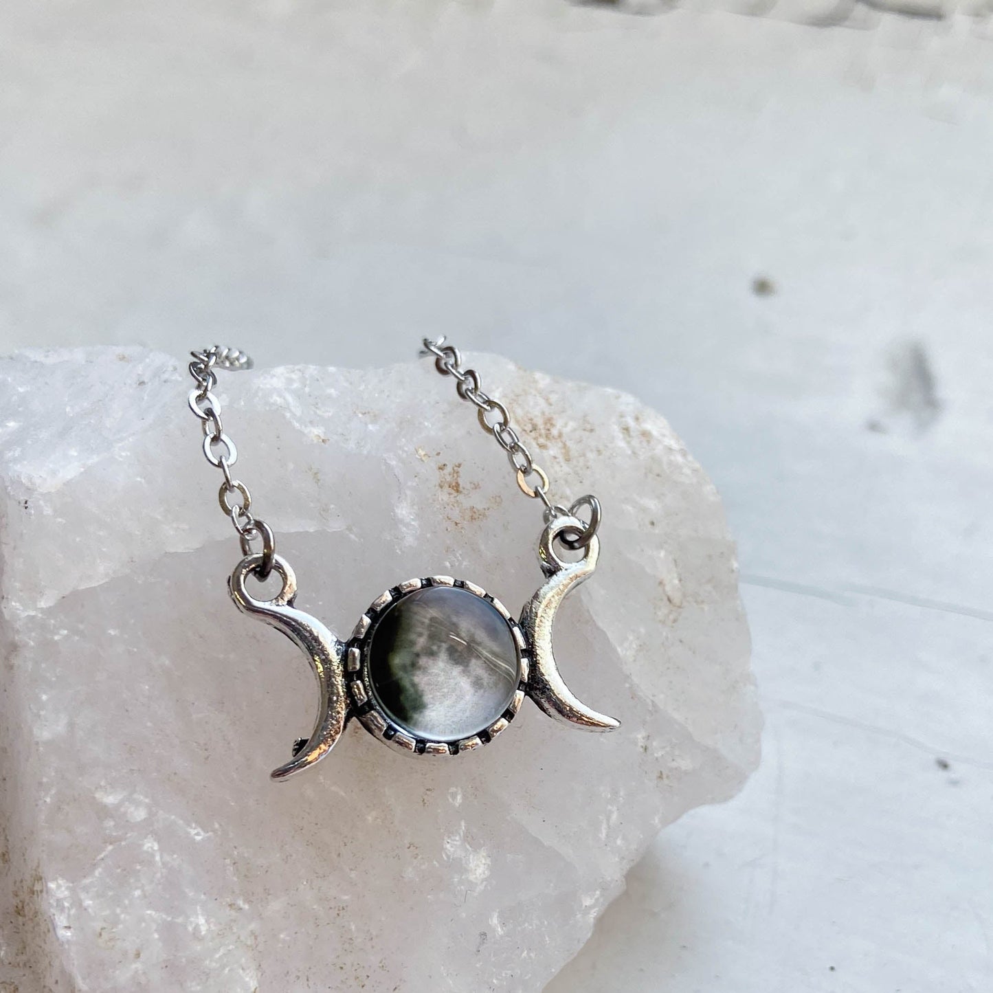 CLEARANCE My Moon Crescent Petite Pendant