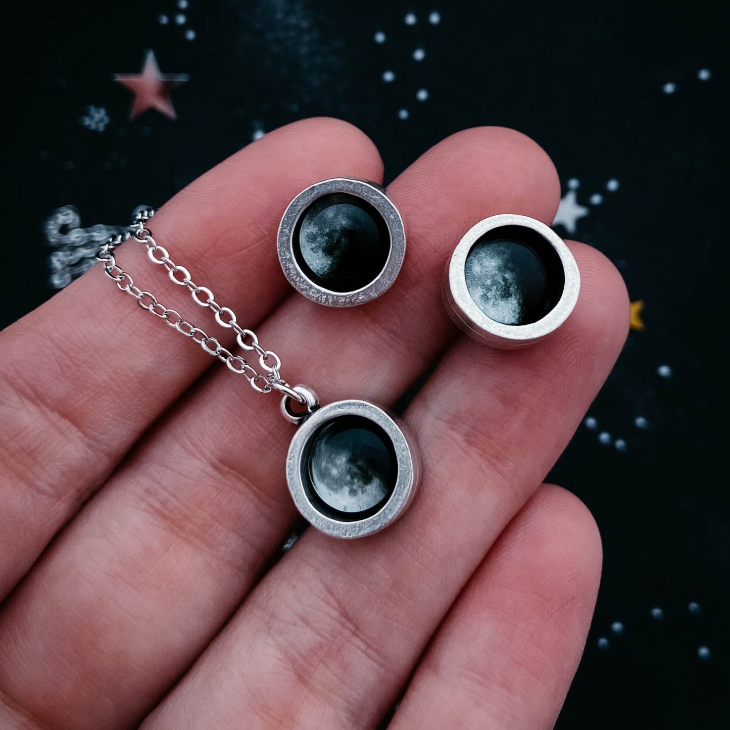 My Moon Petite and Chunky Jewelry Set